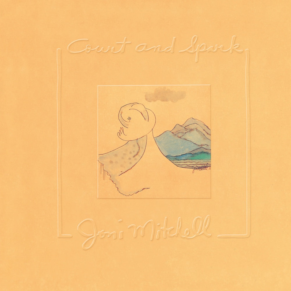Joni Mitchell Court and Spark CD cover art
