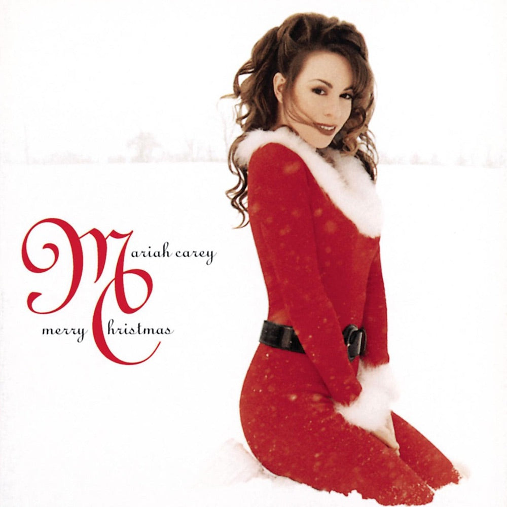 Mariah Carey Merry Christmas CD cover art