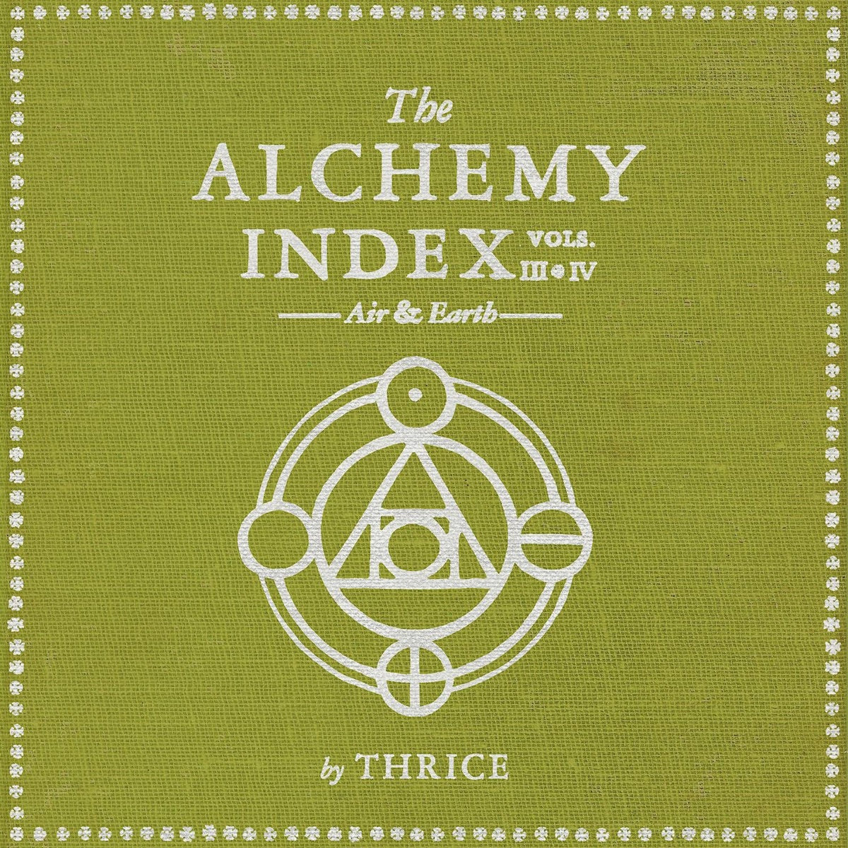 Thrice The Alchemy Index, Vols. III & IV: Air & Earth cover art