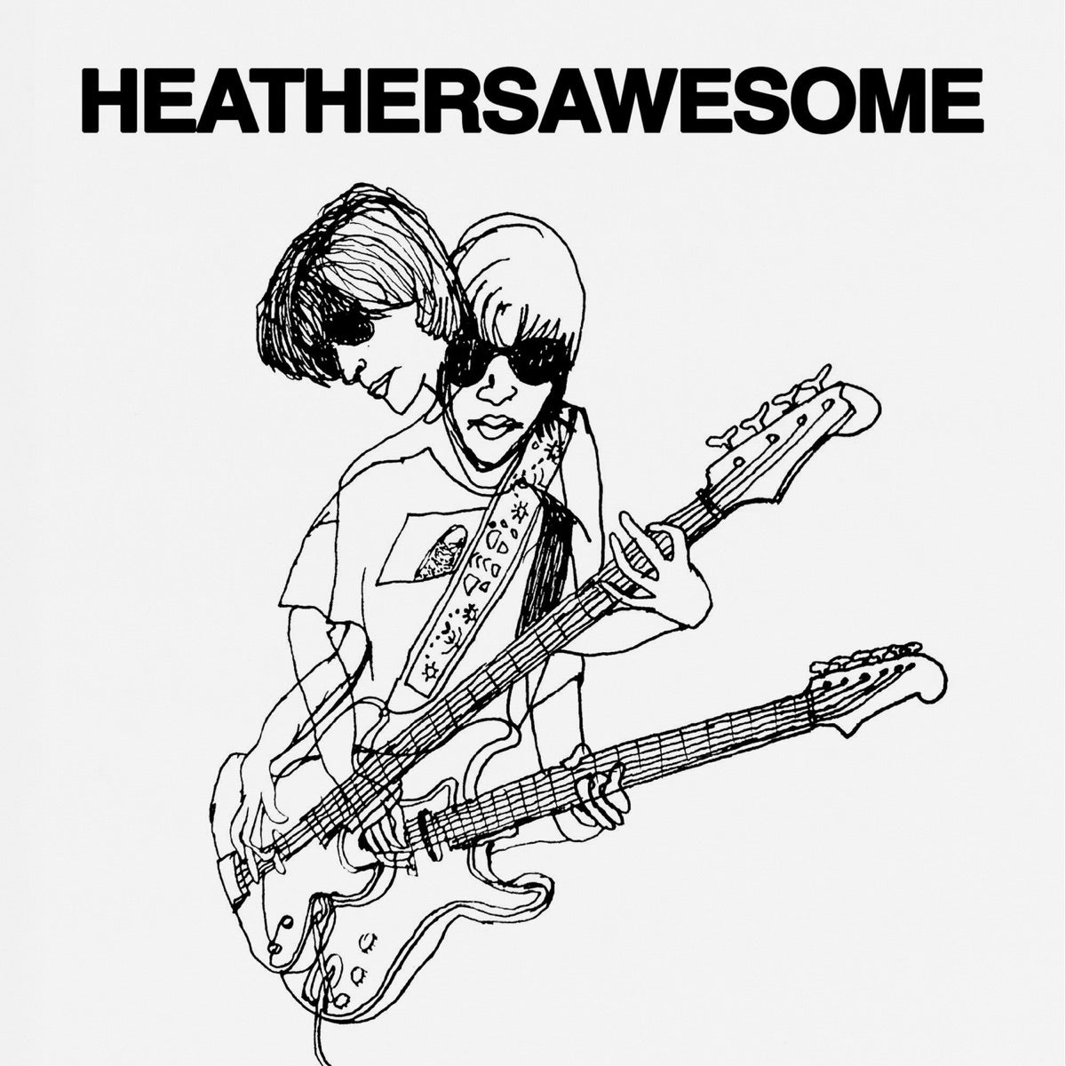 Heathers "Awesome" LP (Indie Exclusive) cover art