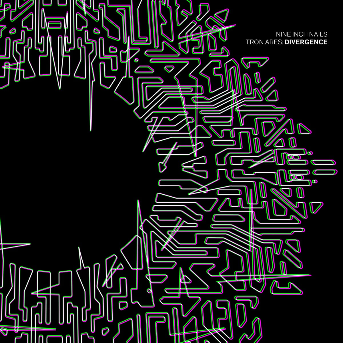 Nine Inch Nails - Tron Ares: Divergence CD cover