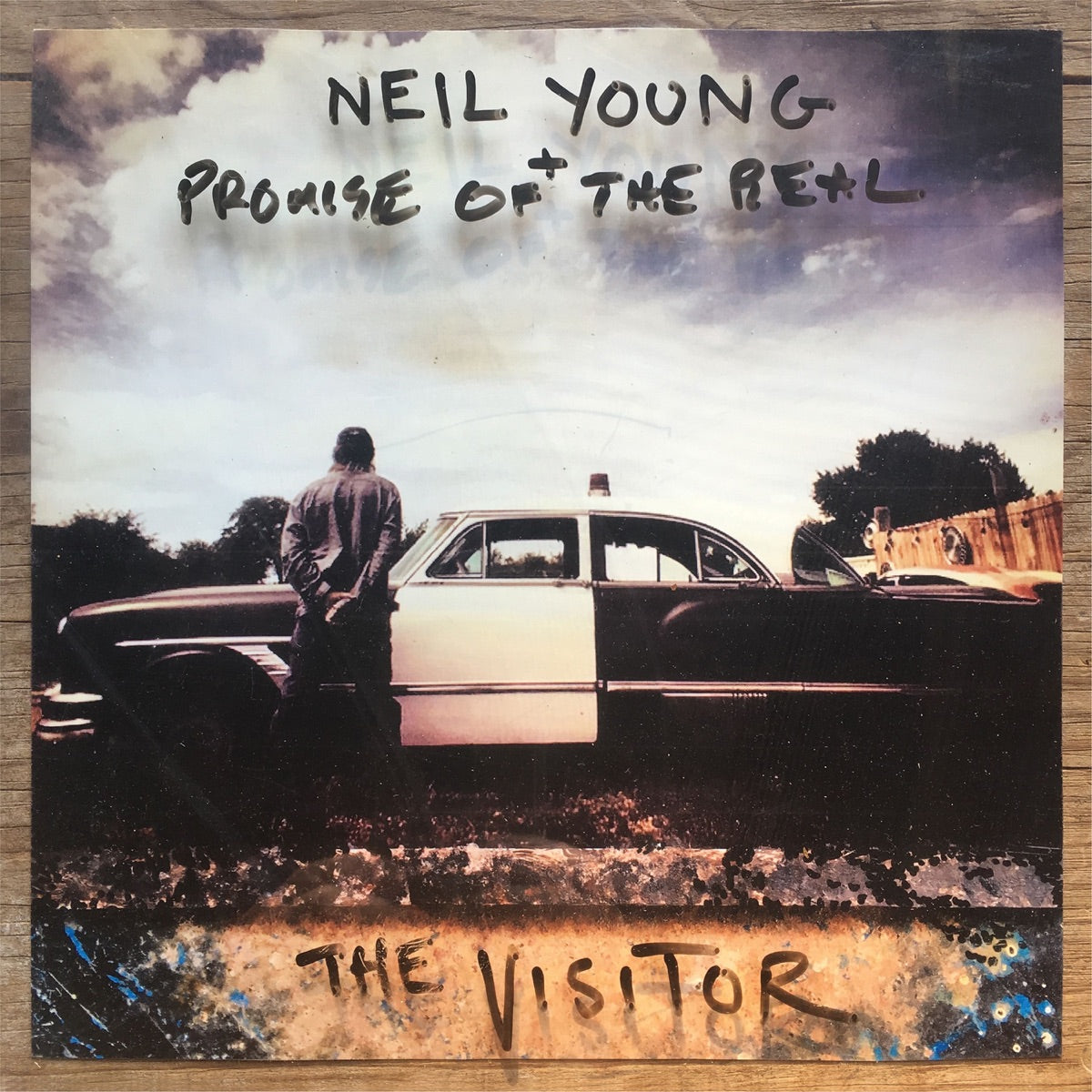 Neil Young & Promise of the Real - The Visitor album cover