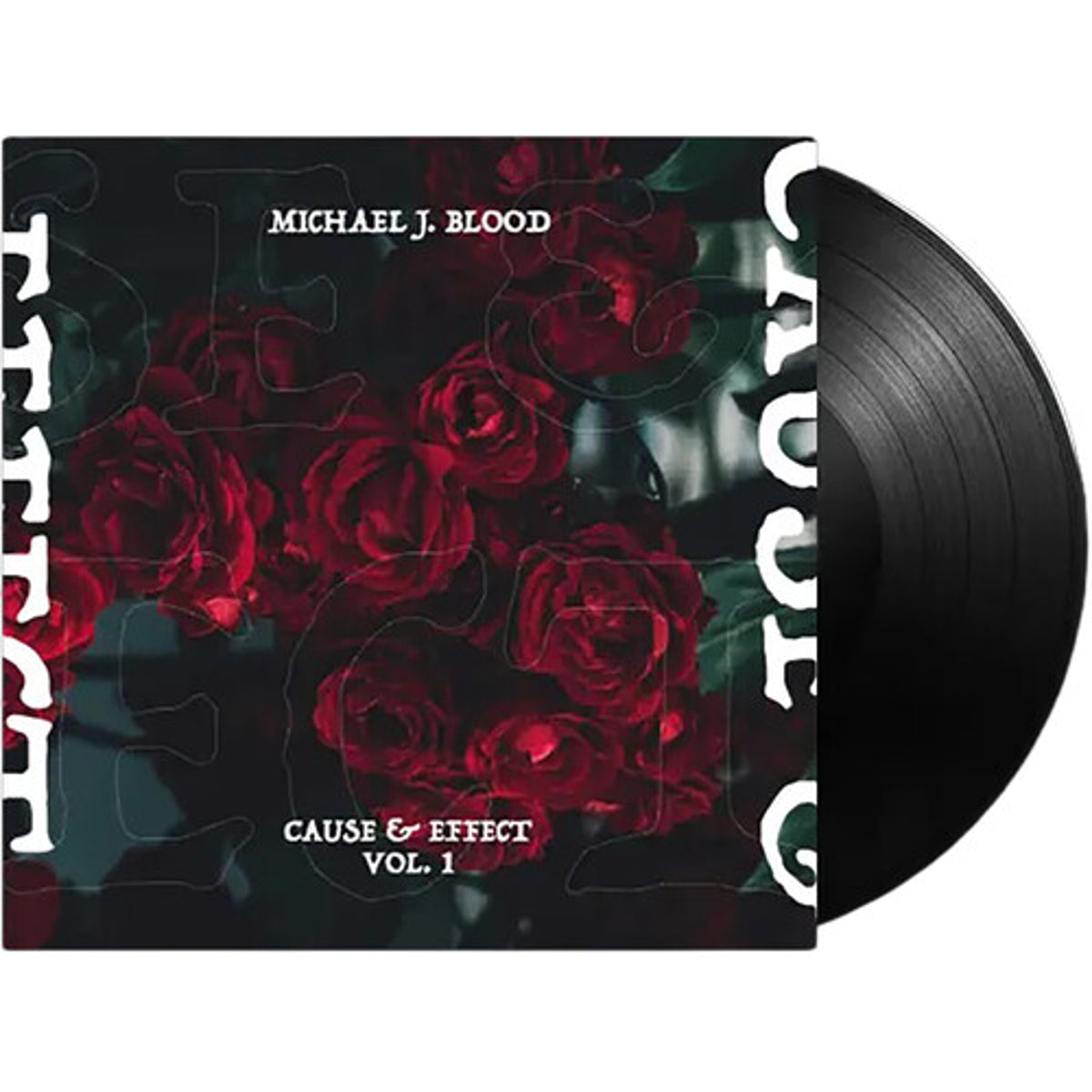 Michael J Blood "Cause & Effect Vol 1" 2xLP cover art