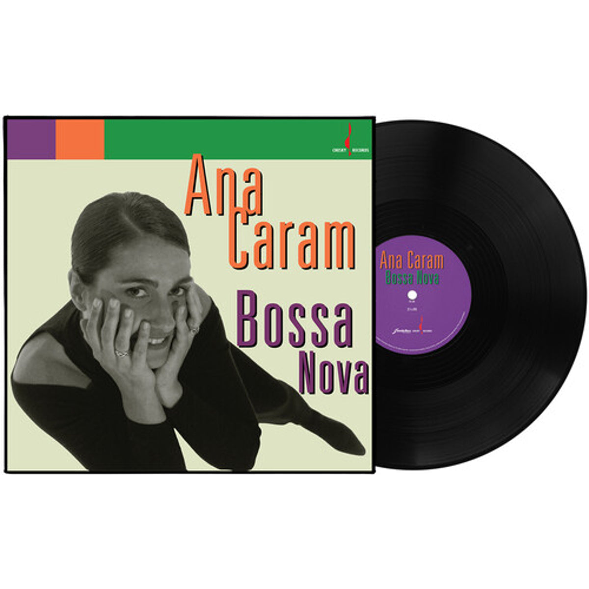Ana Caram "Bossa Nova" (180g One-Step vinyl) LP cover art