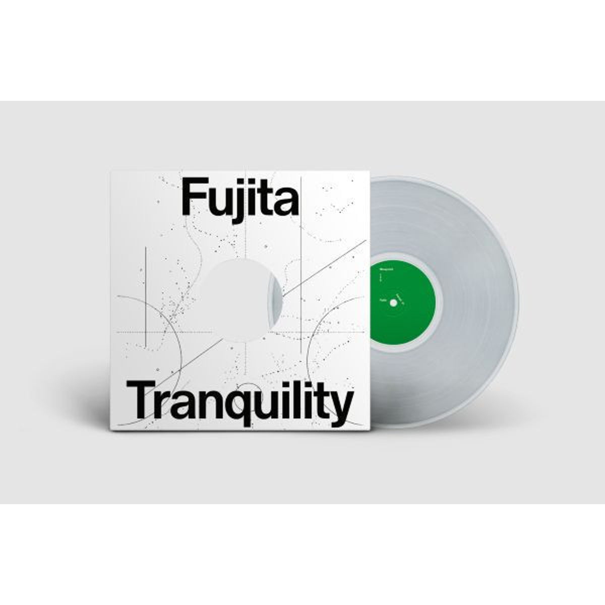 Fujita Masayoshi "Forest of Tranquility" (Clear vinyl) LP cover art