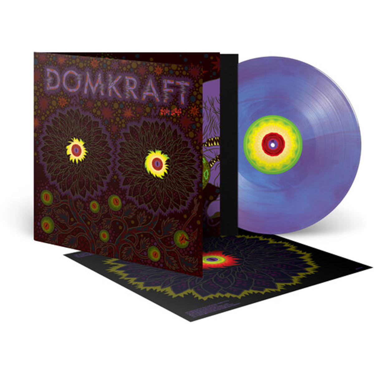 Domkraft "Night Songs" (Color vinyl) LP cover art