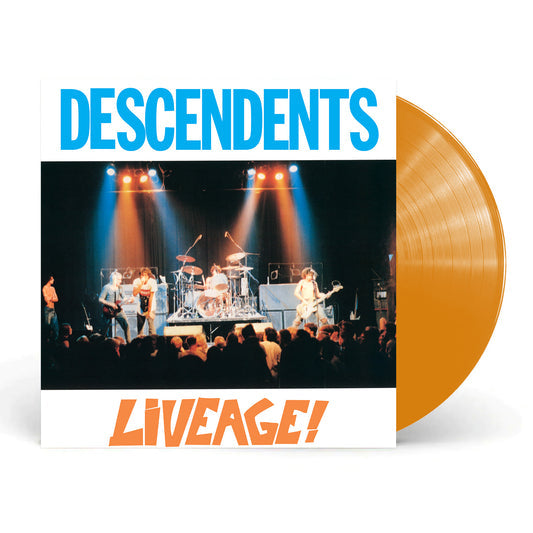 Descendents "Liveage!" LP (Transparent Orange Vinyl)