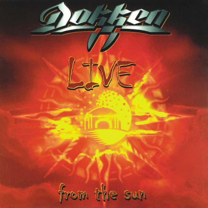 Dokken "Live From the Sun" 2xLP cover art
