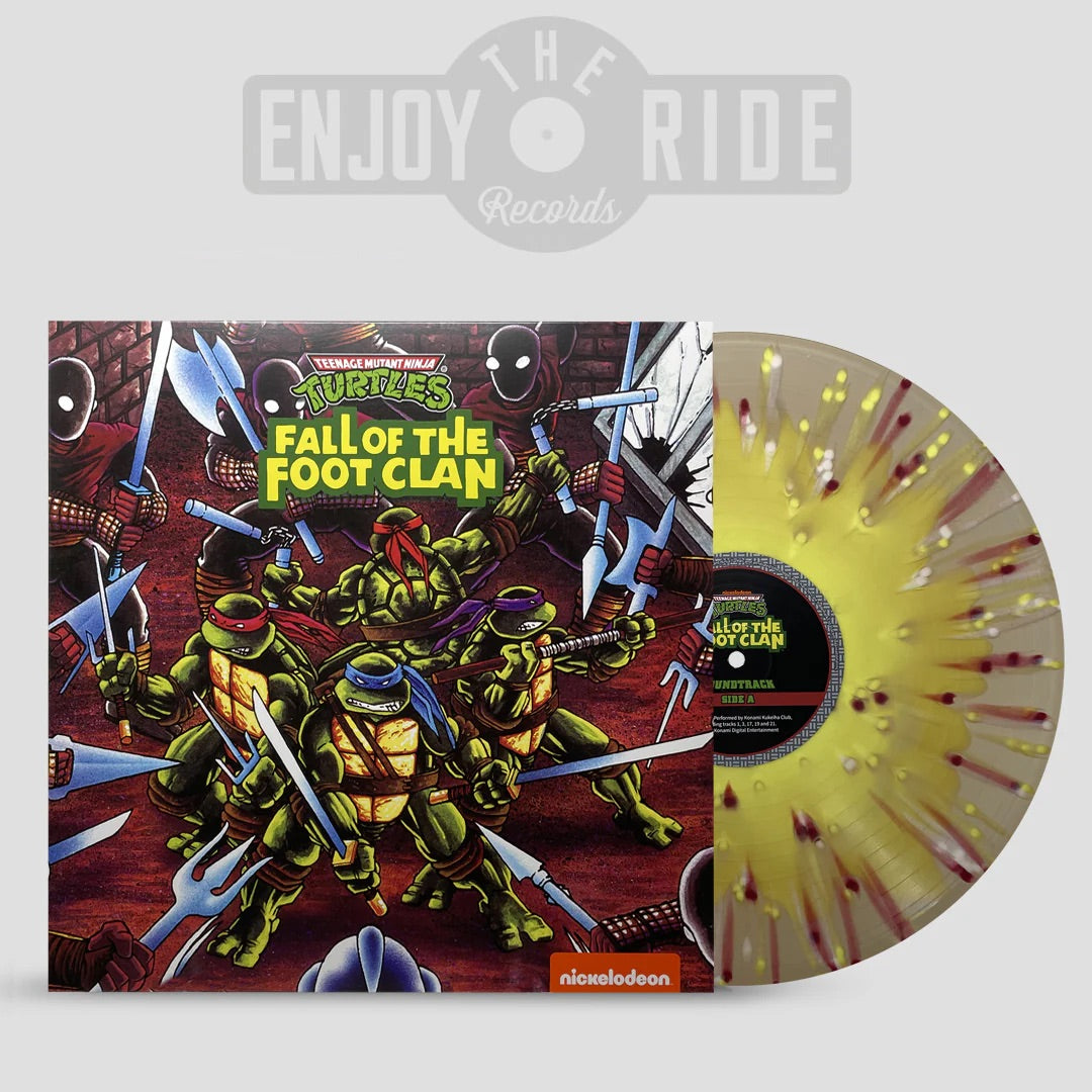 Konami Kukeiha Club "Teenage Mutant Ninja Turtles: Fall of the Foot Clan" LP