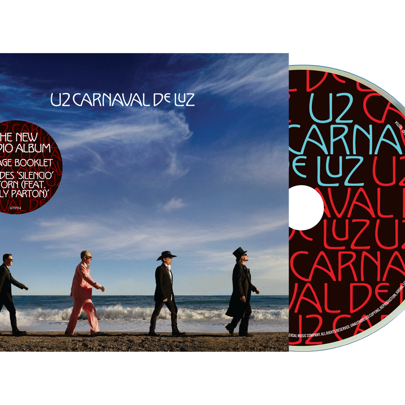 U2 "Carnaval De Luz" CD cover art
