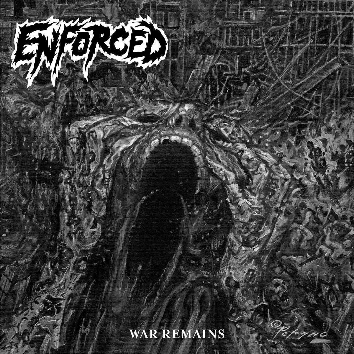 Enforced War Remains album cover