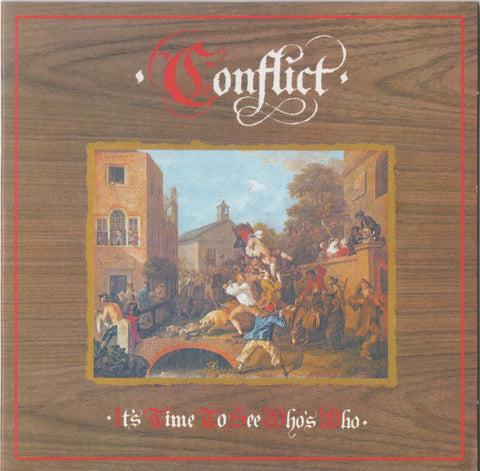 Conflict "It's Time to See Who's Who" LP