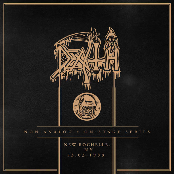Death "Non:Analog - On:Stage Series- New Rochelle, NY 12-03-1988" 2xLP