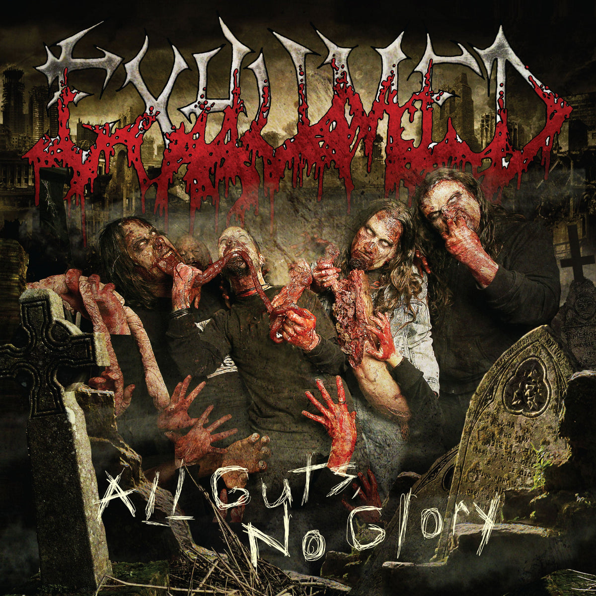 Exhumed - All Guts, No Glory album cover