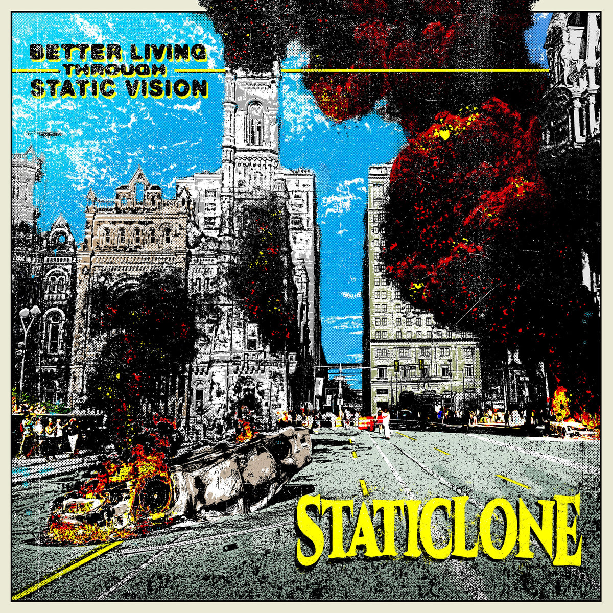Staticlone - Better Living Through Static Vision album cover