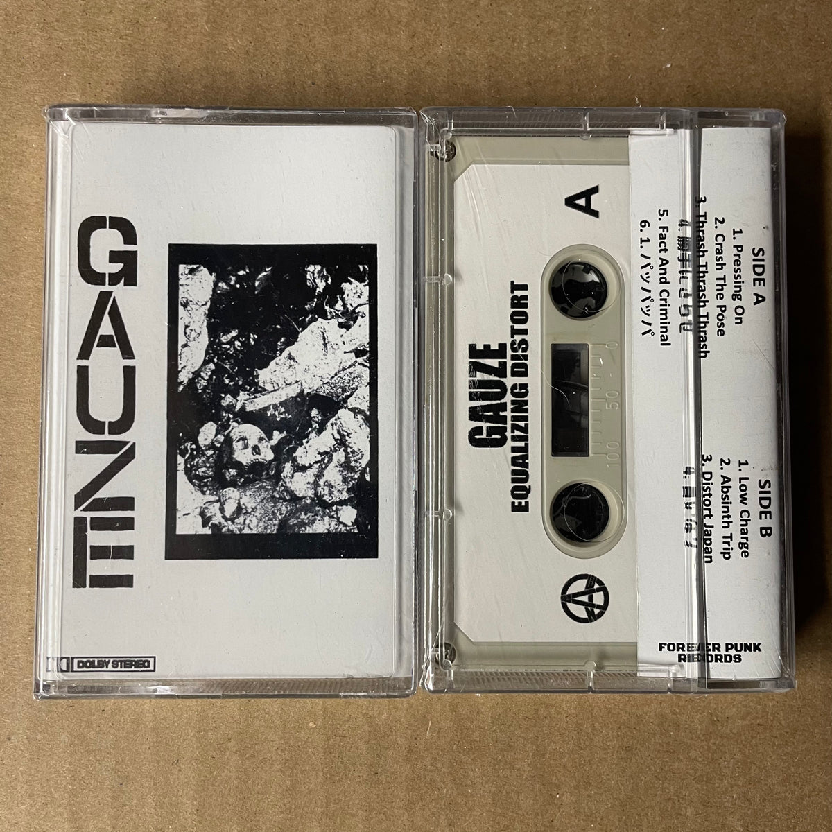 Gauze “Equalizing Distort” TAPE Dead Tank Records