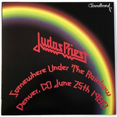 Judas Priest "Somewhere Under The Rainbow 1980" LP