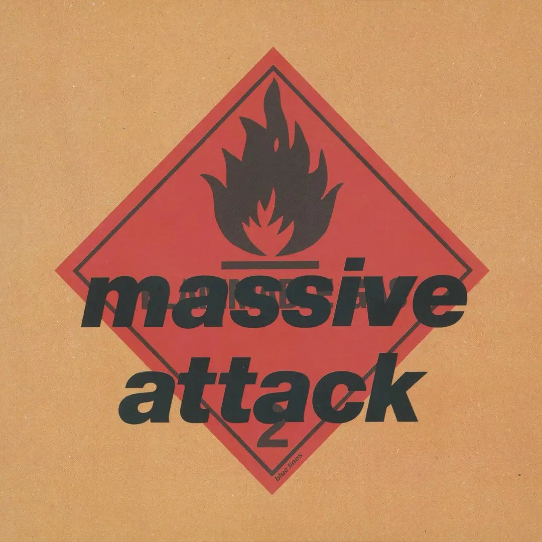 Massive Attack ‎ Blue Lines LP 1991EUプレス Massive Attack 