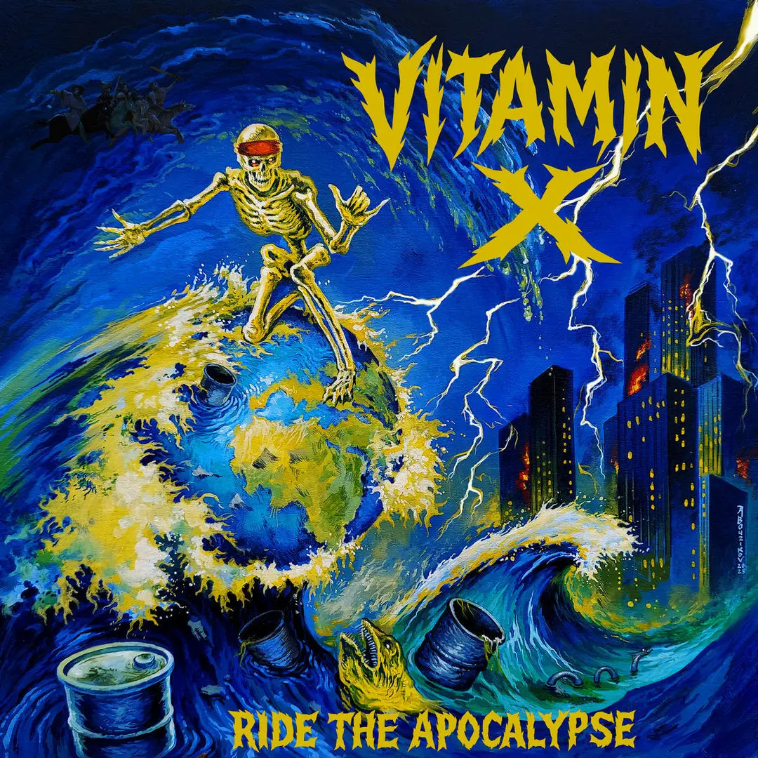 Vitamin X - Ride The Apocalypse LP – Dead Tank Records