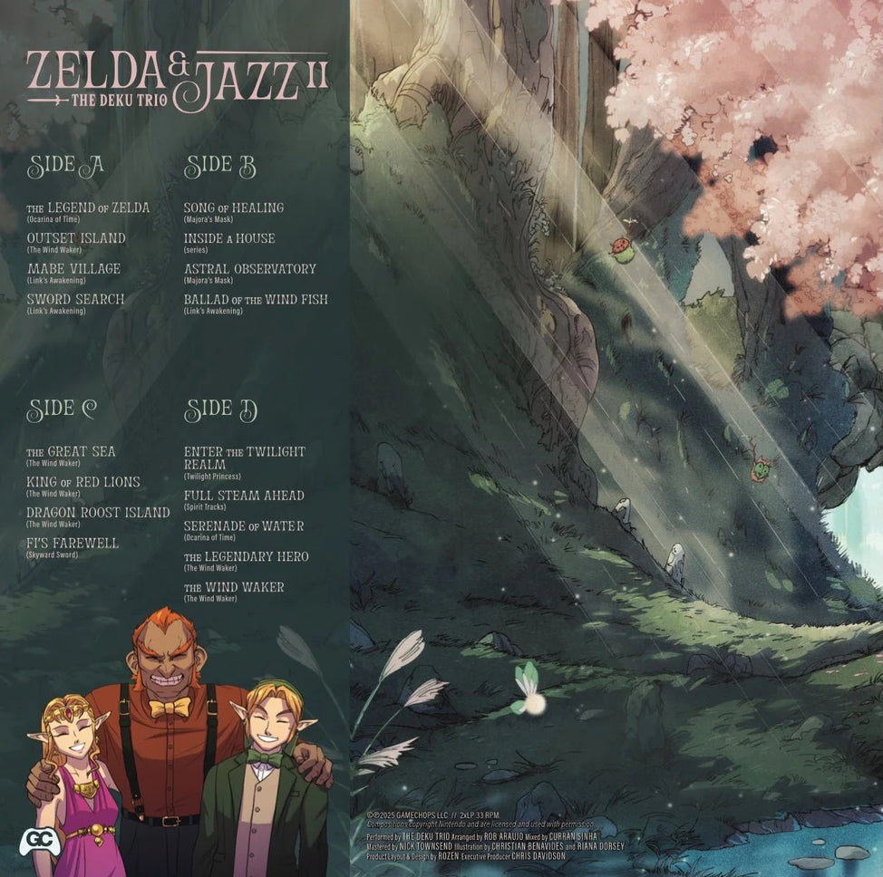The Deku Trio "Zelda & Jazz II" 2xLP