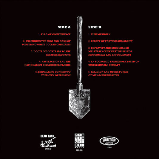 Senior Fellows "Shallow Grave For A Dying God" LP - Dead Tank Records - 2