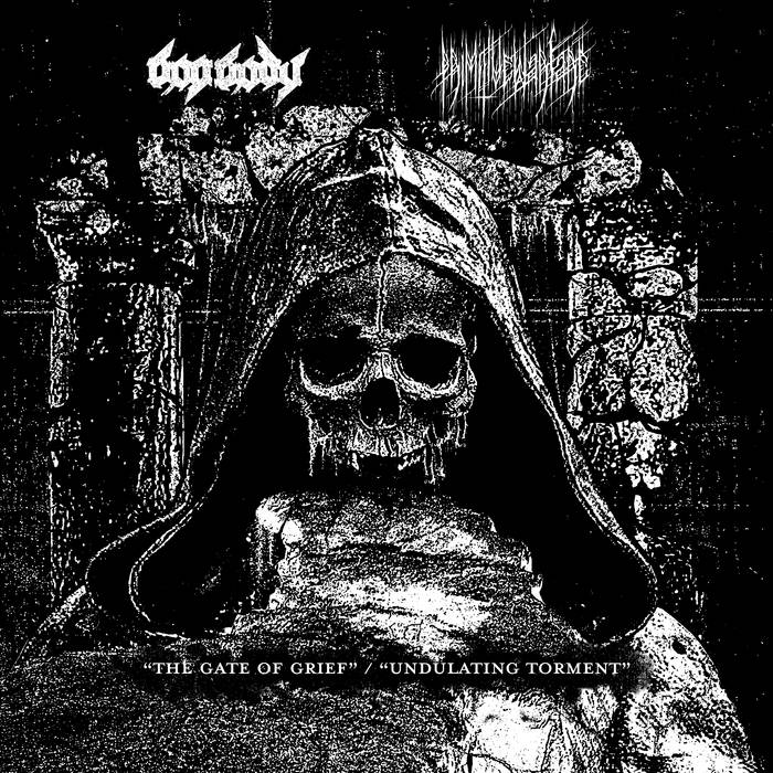 Bog Body / Primitive Warfare split LP