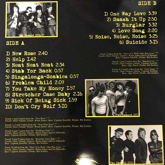 Damned, The "Singles Singles Singles Vol 1 - 1976/1979" LP