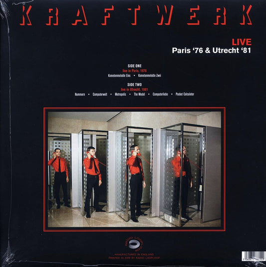 Kraftwerk "Live: Paris '76 & Utrecht '81" LP
