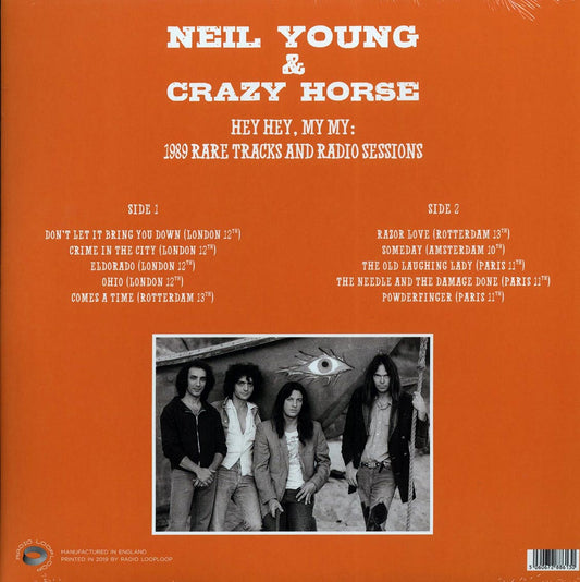 Neil Young & Crazy Horse "Hey Hey, My My: 1989 Rare Tracks And Radio Sessions" LP