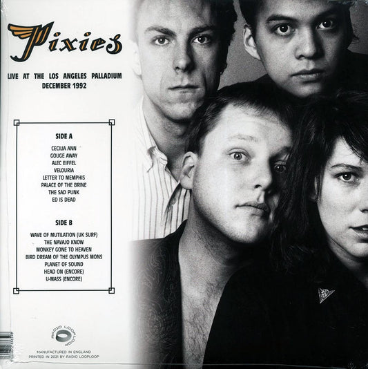 Pixies "Live At The Los Angeles Palladium, December,1992" LP
