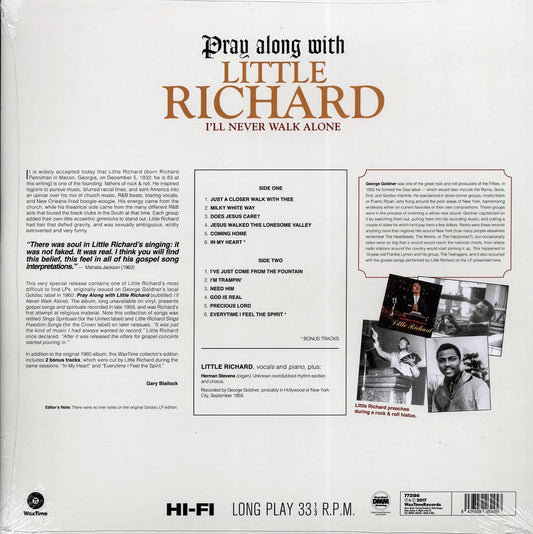 Little Richard "I'll Never Walk Alone" LP