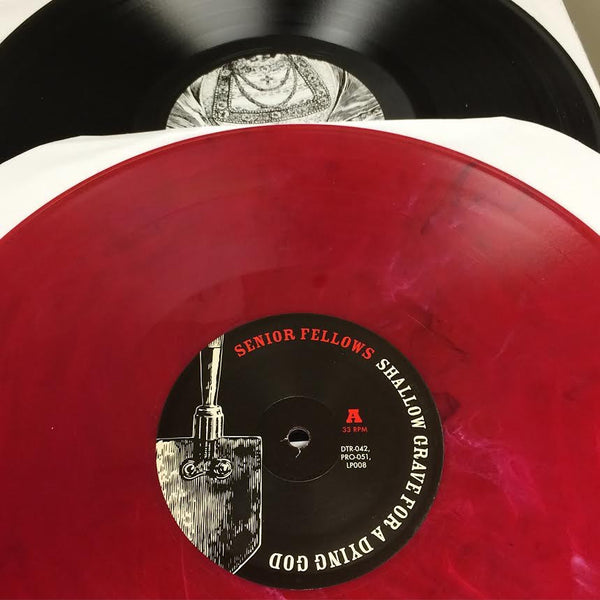Senior Fellows "Shallow Grave For A Dying God" LP - Dead Tank Records - 3