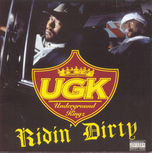 UGK “Ridin' Dirty” CD cover art
