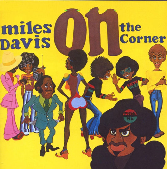 Miles Davis “On the Corner” CD cover art