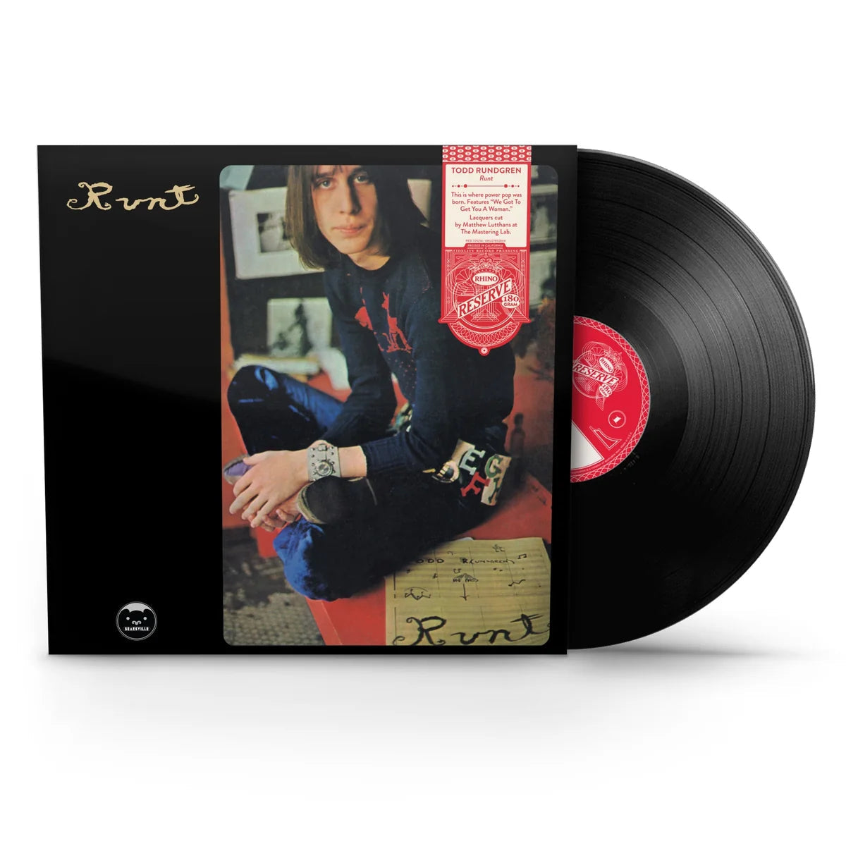 Todd Rundgren Runt (Rhino Reserve) vinyl cover