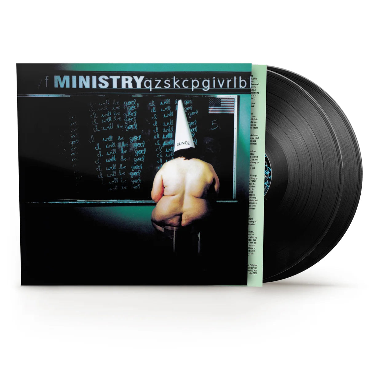 Ministry Dark Side of the Spoon (Deluxe Edition) vinyl cover