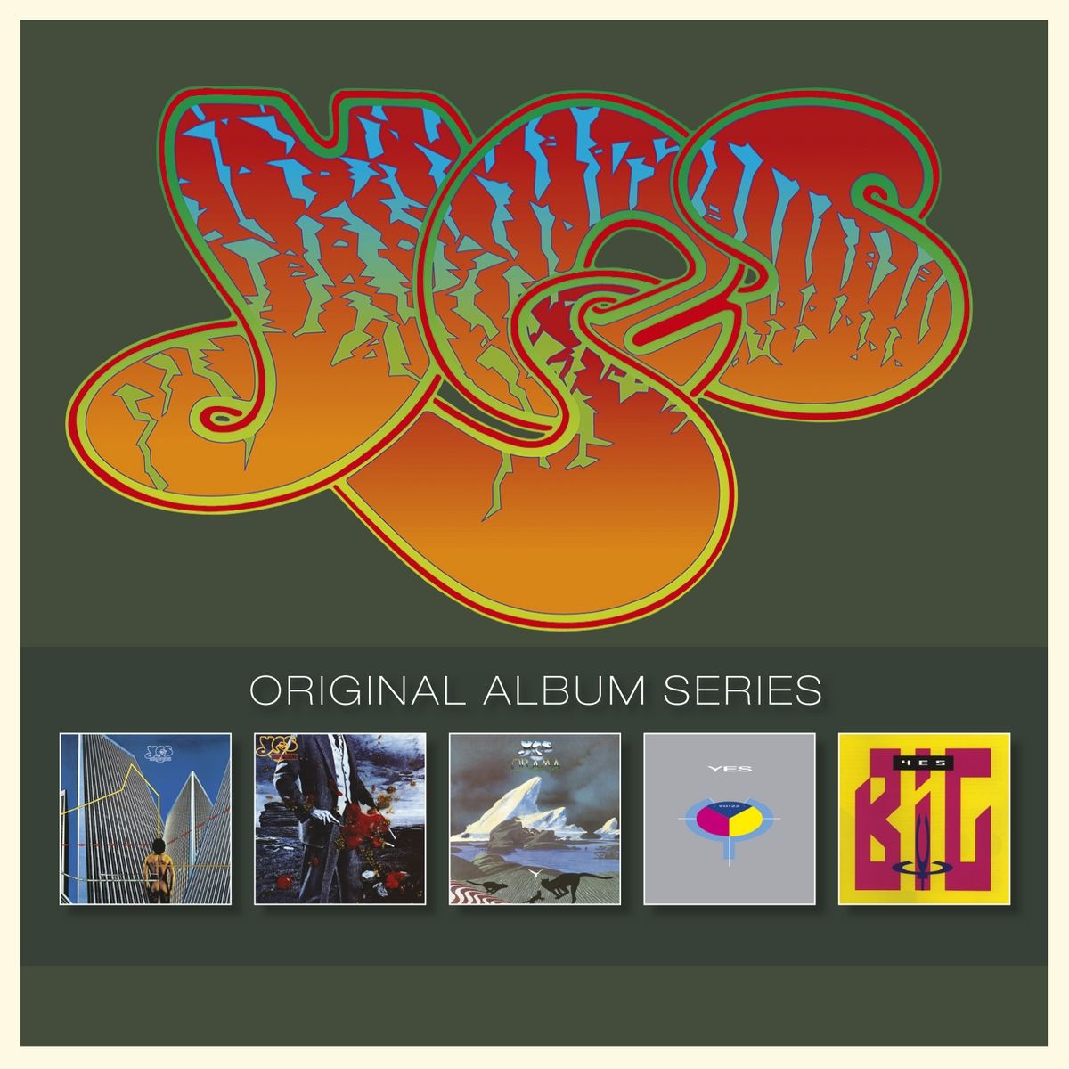 Yes - Original Album Series CD cover