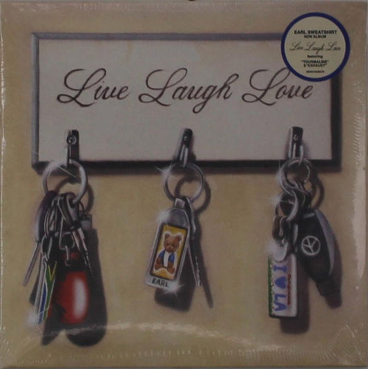 Earl Sweatshirt “Live Laugh Love” CD cover art