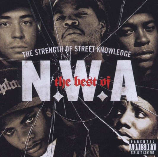 N.W.A. “Best of N.w.a.” CD cover art