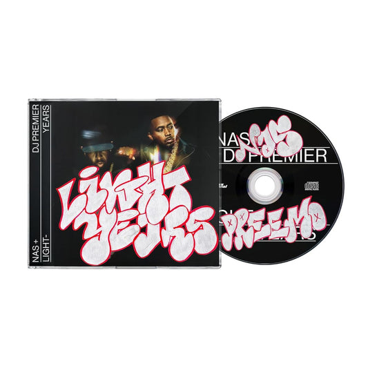 Nas “Light-years” CD cover art
