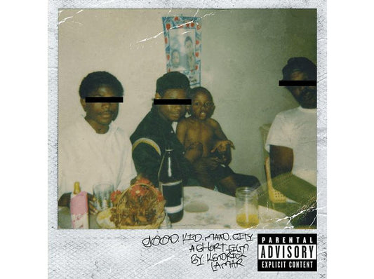 Kendrick Lamar “good kid, m.A.A.d city (10th Anniversary Edition)” CD cover art
