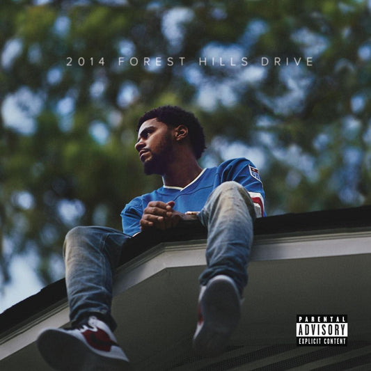 J. Cole “2014 Forest Hills Drive” CD cover art