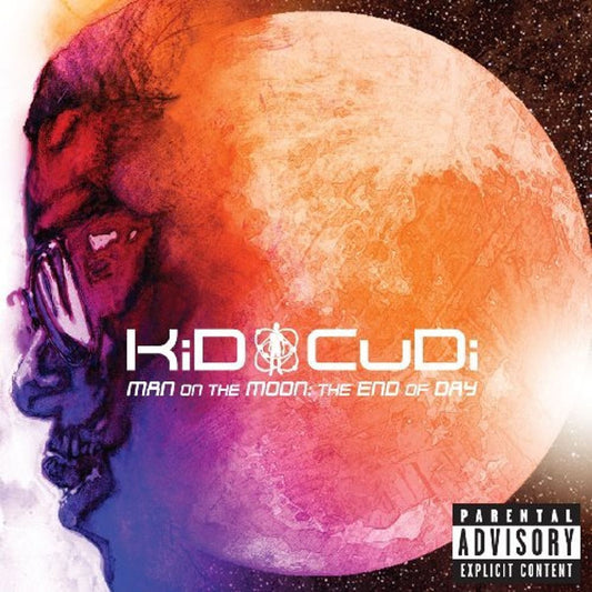 Kid Cudi “Man on the Moon: The End of Day” CD cover art