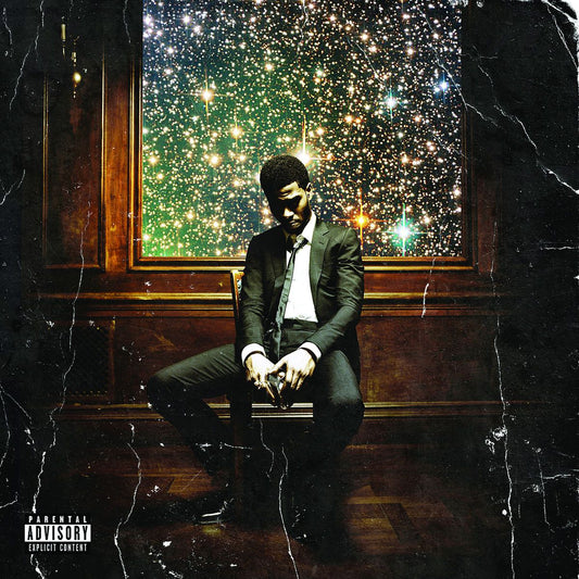 Kid Cudi “Man on the Moon II: The Legend of Mr. Rager” CD cover art