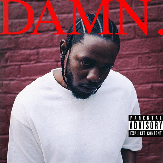 Kendrick Lamar “DAMN.” CD cover art