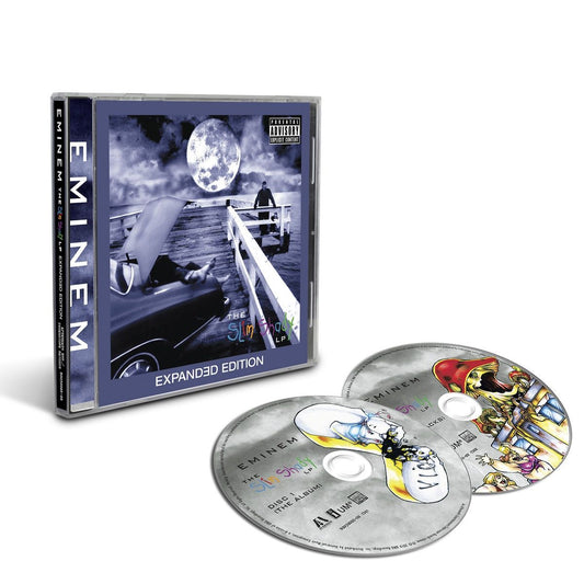 Eminem “The Slim Shady LP (Expanded Edition)” 2xCD cover art