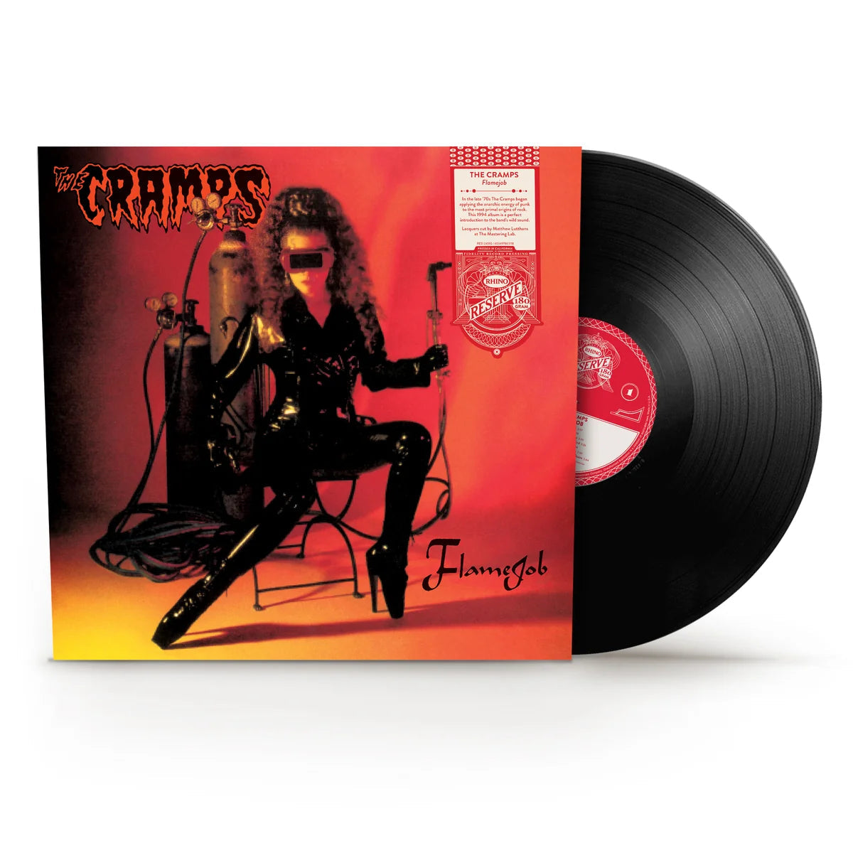 The Cramps Flamejob (Rhino Reserve) vinyl cover