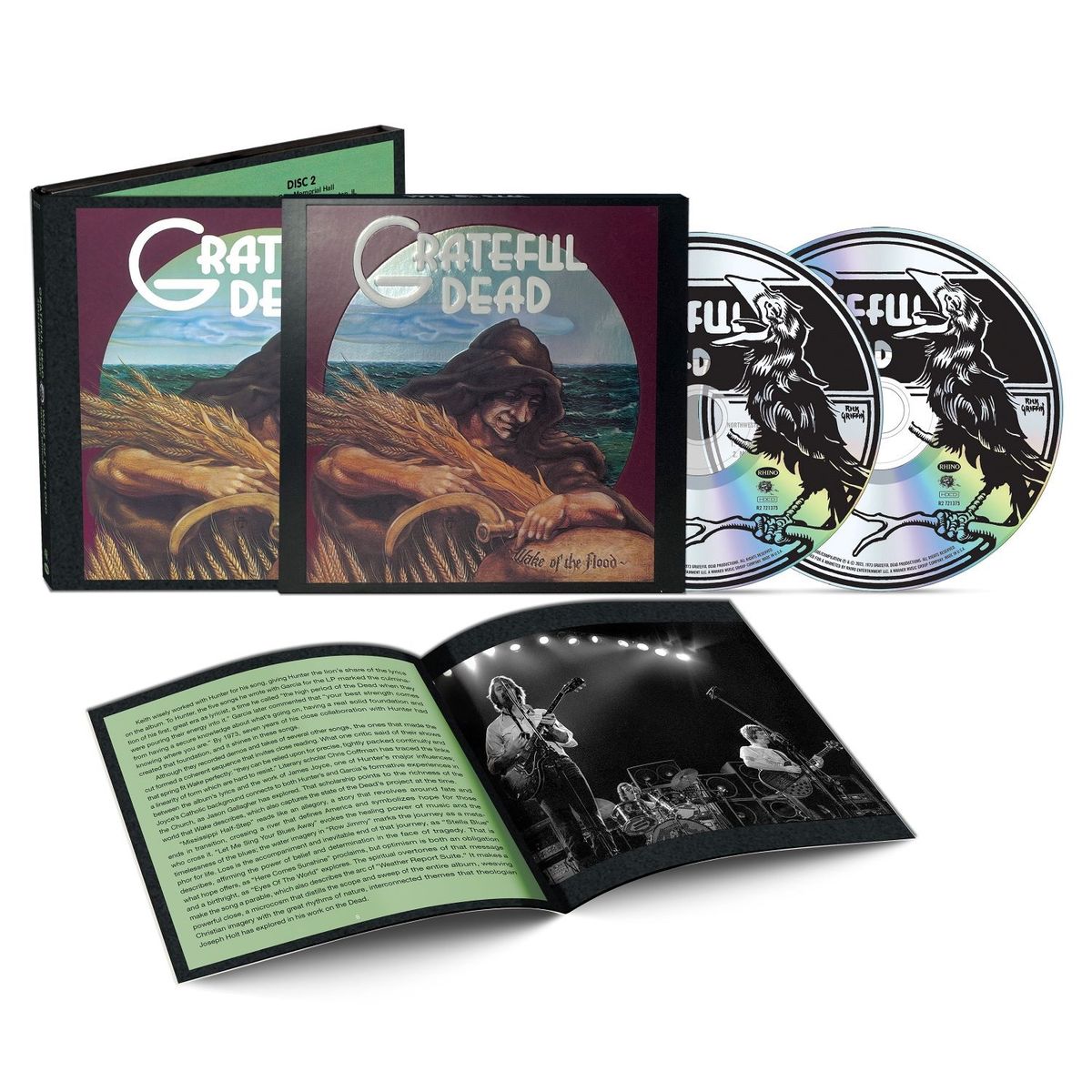 Grateful Dead - Wake of the Flood (50th Anniversary Deluxe Edition) CD cover