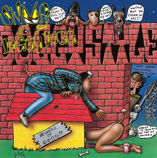 Snoop Doggy Dogg “Doggystyle” CD cover art