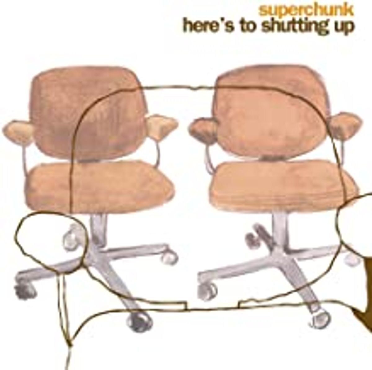 Superchunk - Here's to Shutting Up CD cover